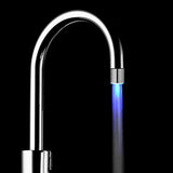 Temperature Sensor LED Light Water Faucet