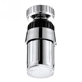 color changing led light water sink faucet bathroom kitchen