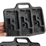 silicone gun grenade bullet mold ice tray cube black liquor cocktail chocolate gelatin