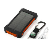 solar panel battery bank cell phone mobile charger