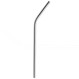 reusable stainless steel drinking straw with cleaning brush stop using plastic