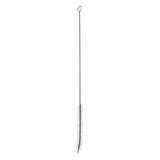 reusable stainless steel drinking straw with cleaning brush stop using plastic