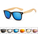 bamboo wooden wood uv400 protective sunglasses unisex mens womens on limited time sale